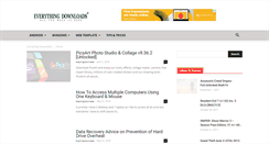 Desktop Screenshot of everythingdownloads.com